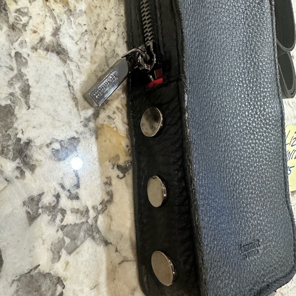 Black Leather Crossbody Bag - Picture 3 of 5